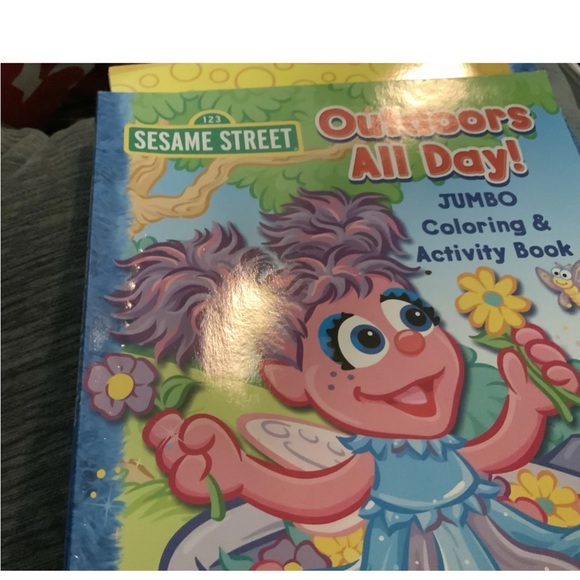 Sesame Street Jumbo Coloring & Activity Book Set Of 3 - New* - Picture 8 of 10